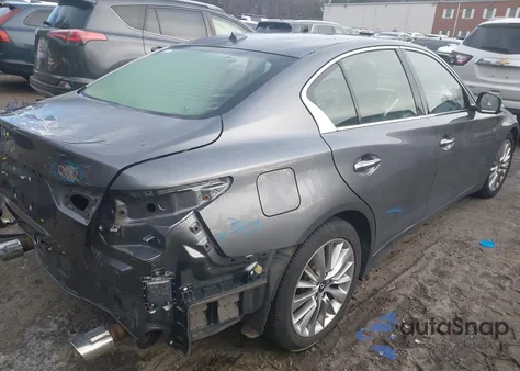 2021 Infiniti Q50 Luxe Awd from USA, damaged, VIN JN1EV7BR6MM755750